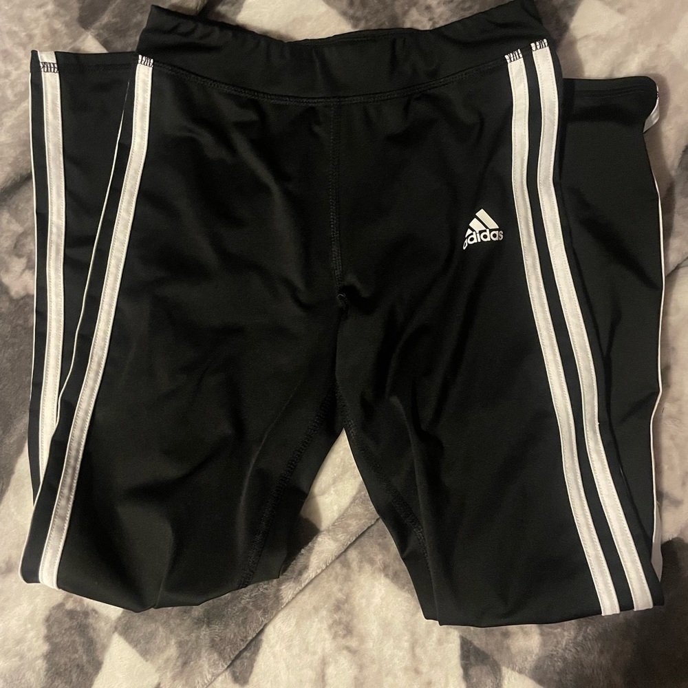 M kids adidas dry fit leggings
